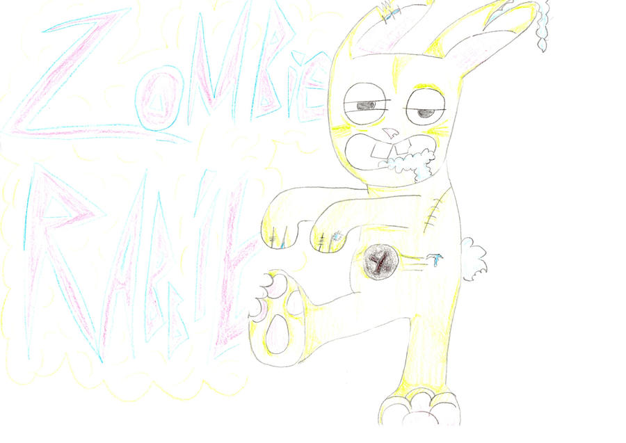 Zombie Rabbit by yuzikiXD on DeviantArt