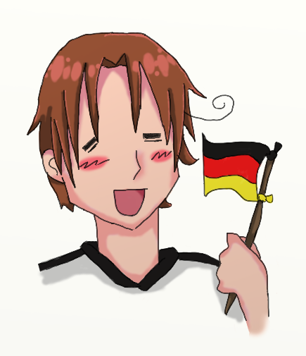 Italy as German mascot