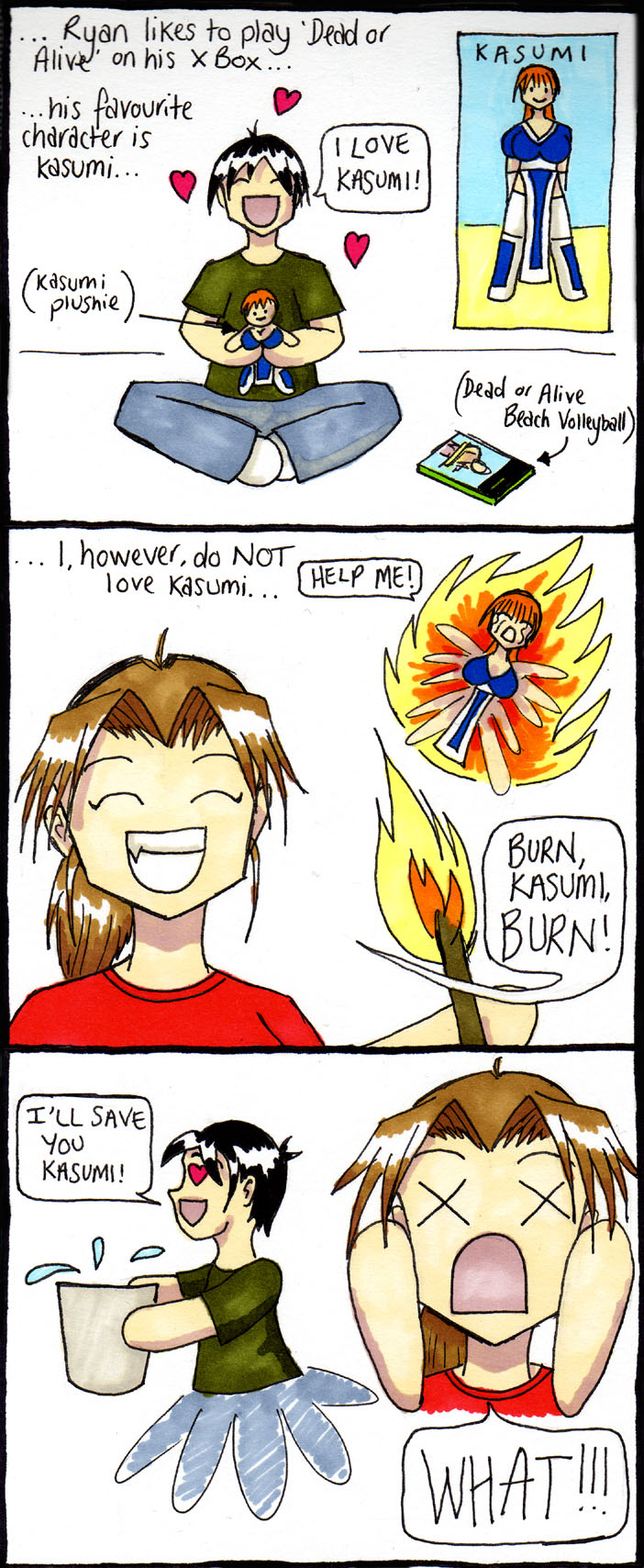 Burn Kasumi, Burn