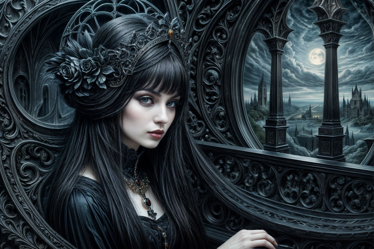 Gothic princess. by Lietuciennica on DeviantArt