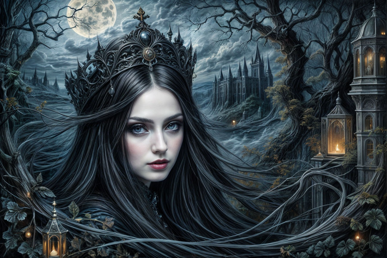 Gothic princess. by Lietuciennica on DeviantArt