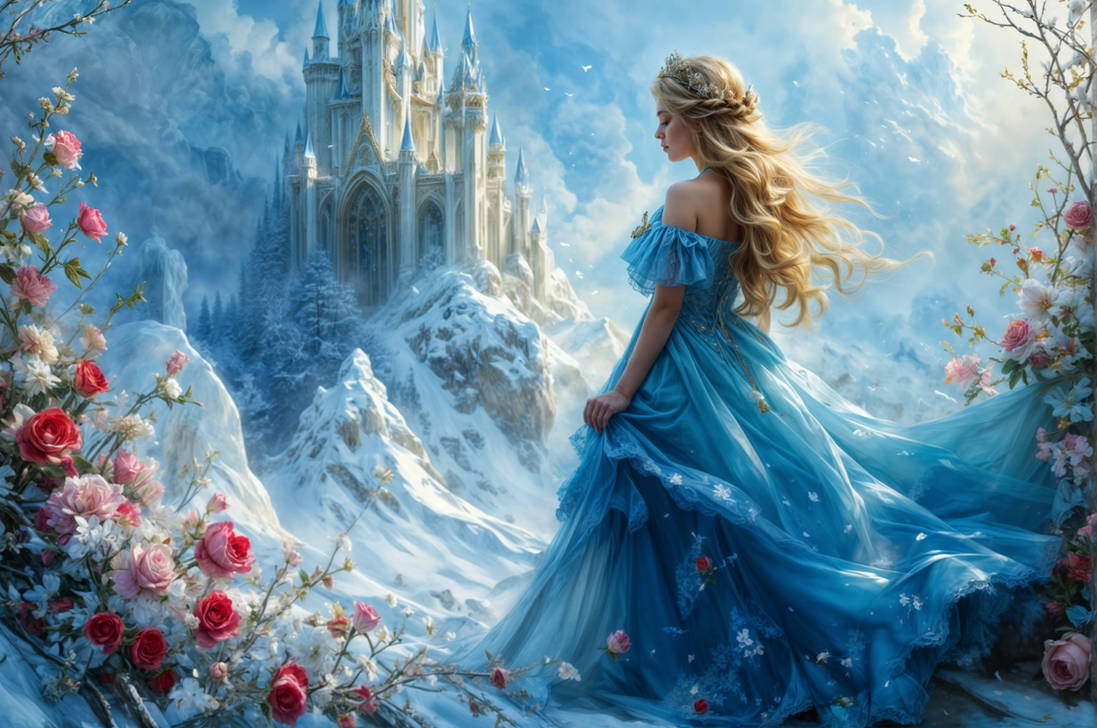 Snow Princess Design Snow princess. by Lietuciennica on DeviantArt