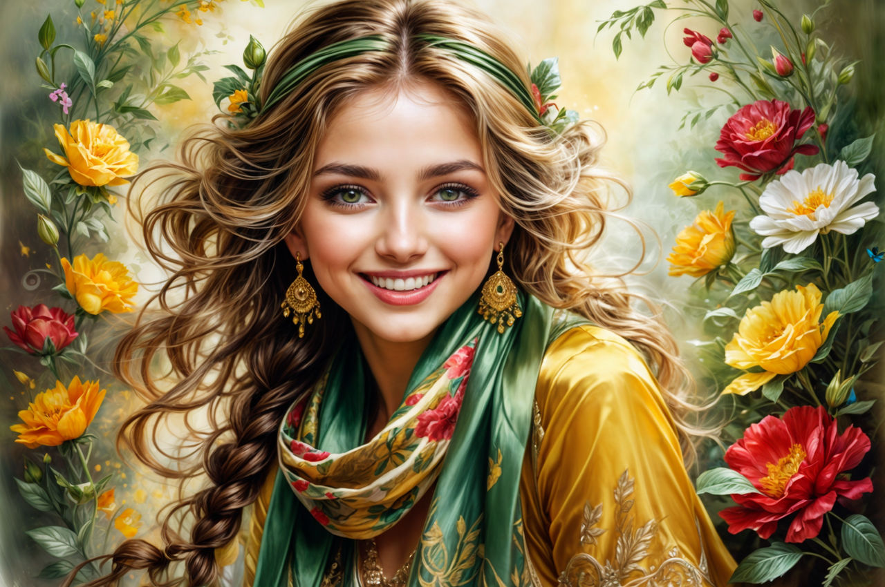 Smiling Model Deviantart Smiling girl. by Lietuciennica on DeviantArt