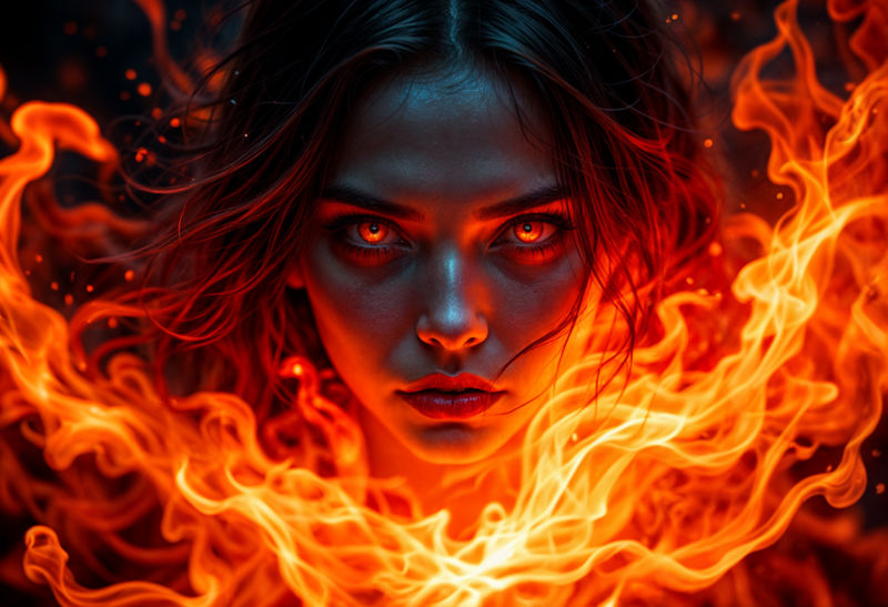 The look of fire. by Lietuciennica on DeviantArt