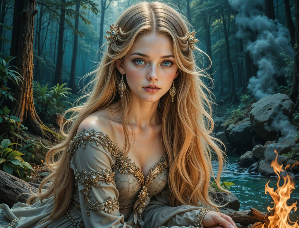 Pre Nymph Forest Nymph by Lietuciennica on DeviantArt