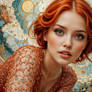 Red-haired beauty