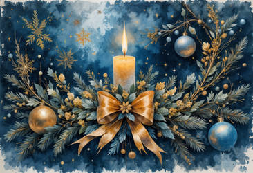 Christmas candle