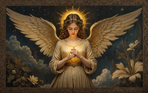 Angel with a Candle