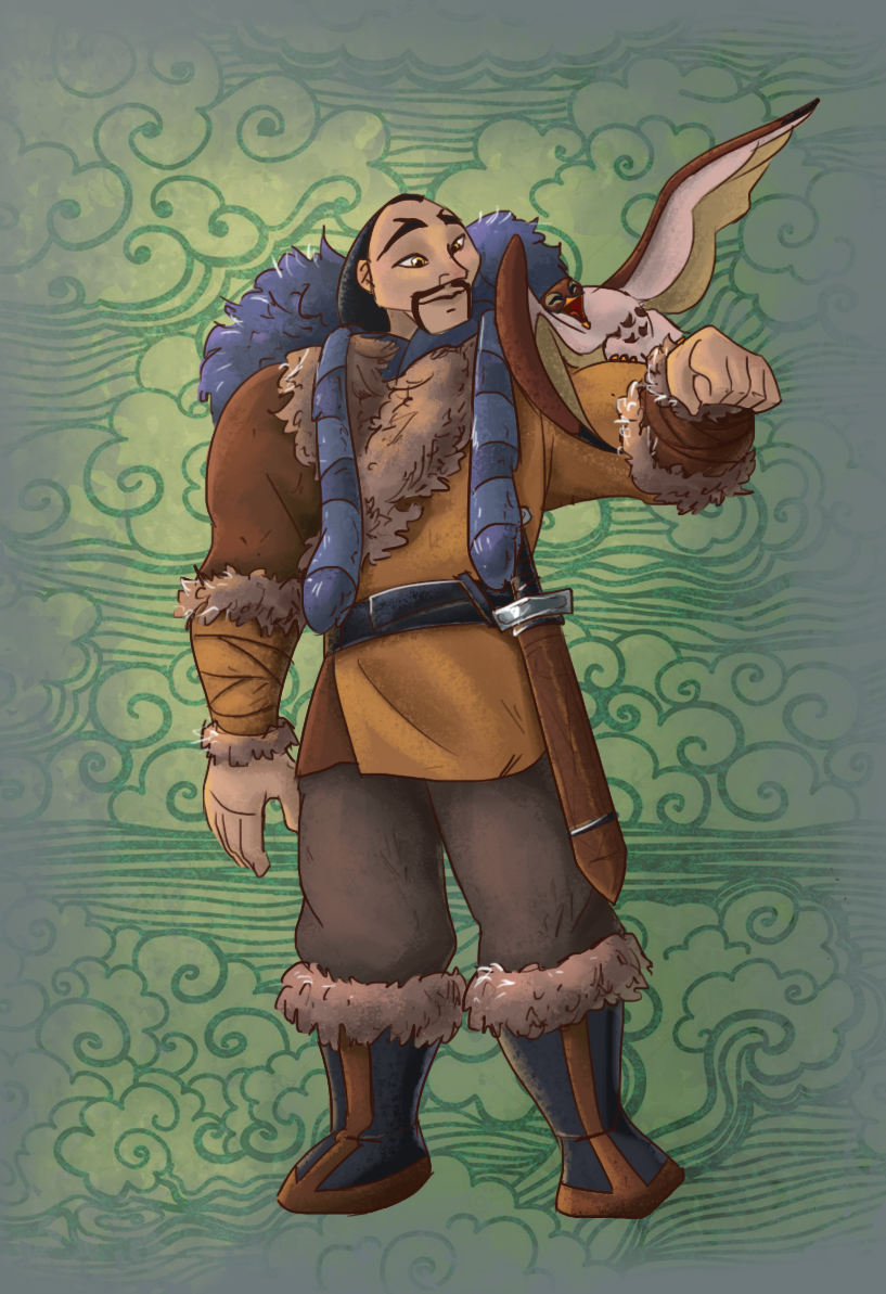 Cartoon Hun Leader of the Huns by Ezerfri on DeviantArt