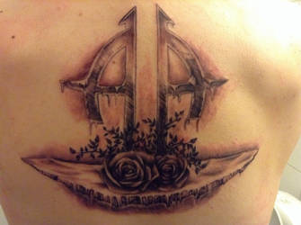 Sonata Arctica back tattoo