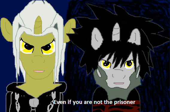 Even if you are not the prisoner