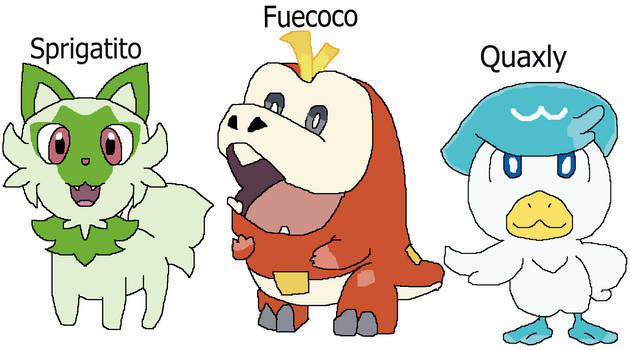 Gen 9 starters!