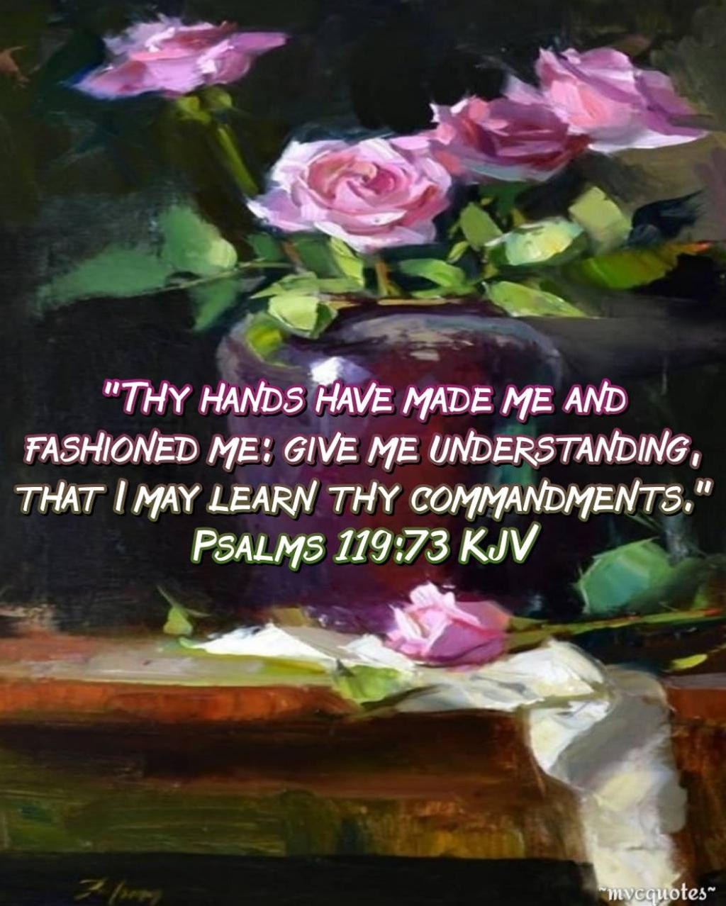 Psalms 119 73 By Mvcquotes On DeviantArt psalms-119-73-by-mvcquotes-on-deviantart