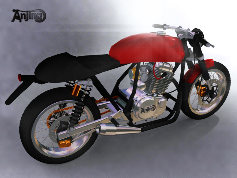 anjing cafe racer