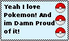 Proud Pokemon Lover