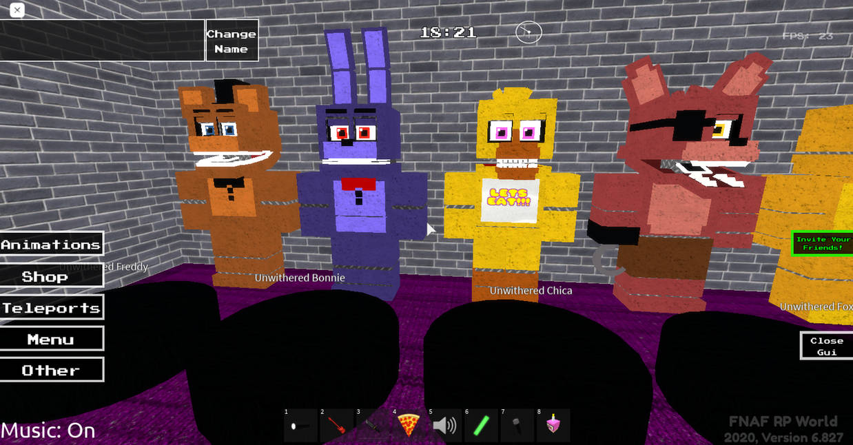 Fnaf Rp unwirthed animatronics by fnaf rp by thecartoonyiscool on DeviantArt
