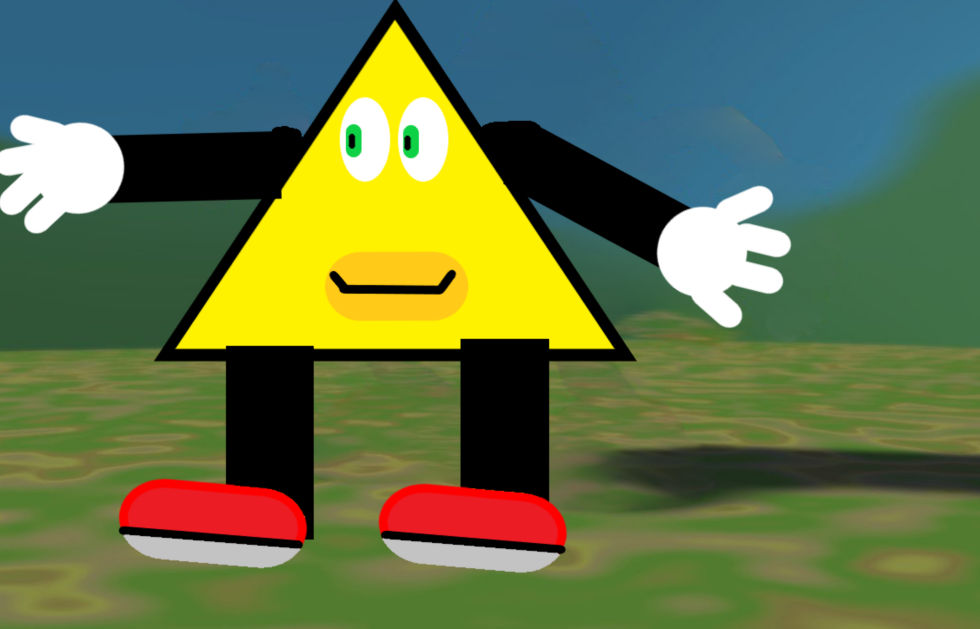 Dancing Triangle by thecartoonyiscool on DeviantArt