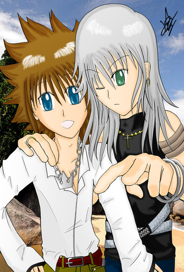 Sora X Riku Sora x Riku by Pacthesis on DeviantArt