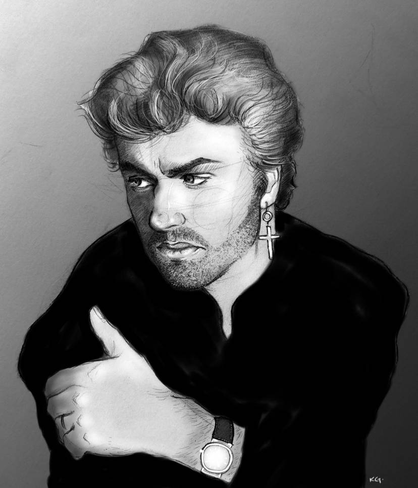 George Michael by klaudiagem on DeviantArt