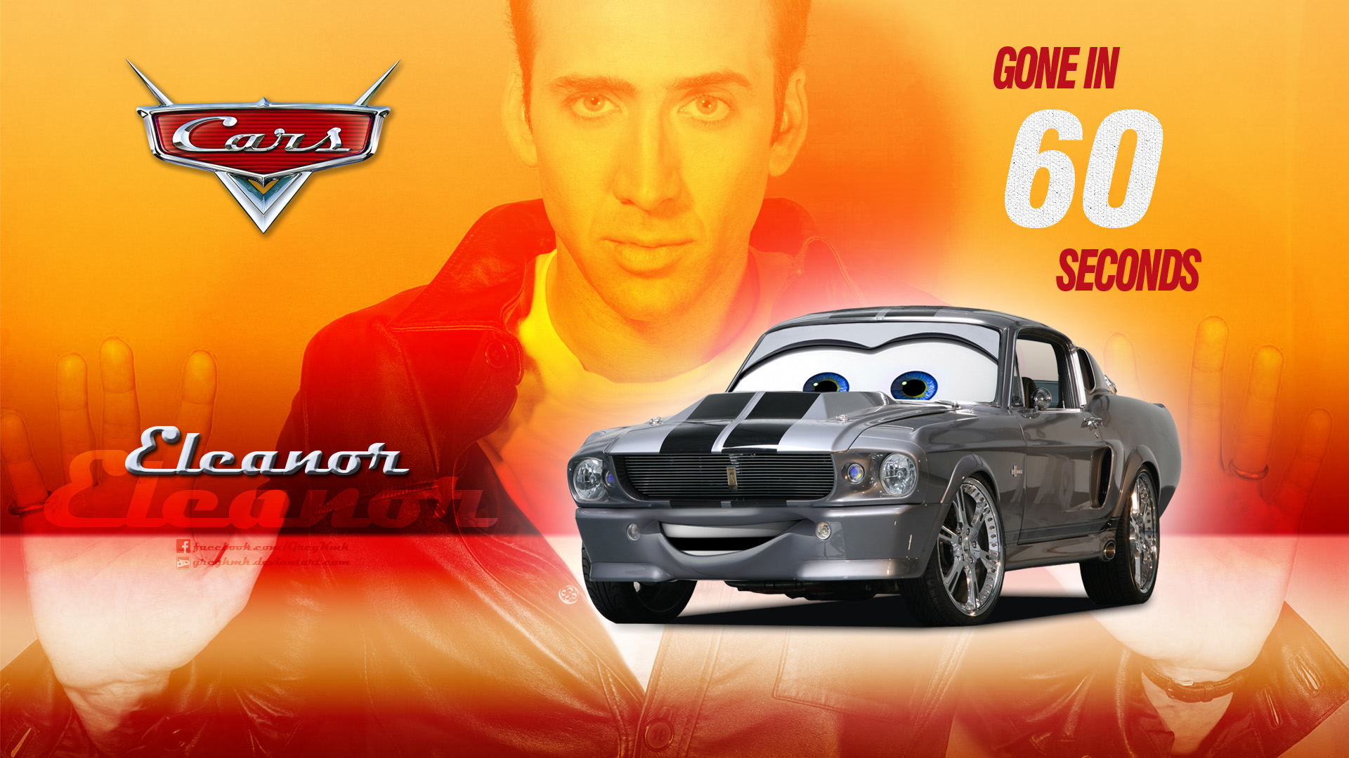Cars - Eleanor (Mustang Shelby GT500) Wallpaper by GregKmk on DeviantArt Cars - Eleanor (Mustang Shelby GT500) Wallpaper by GregKmk on DeviantArt