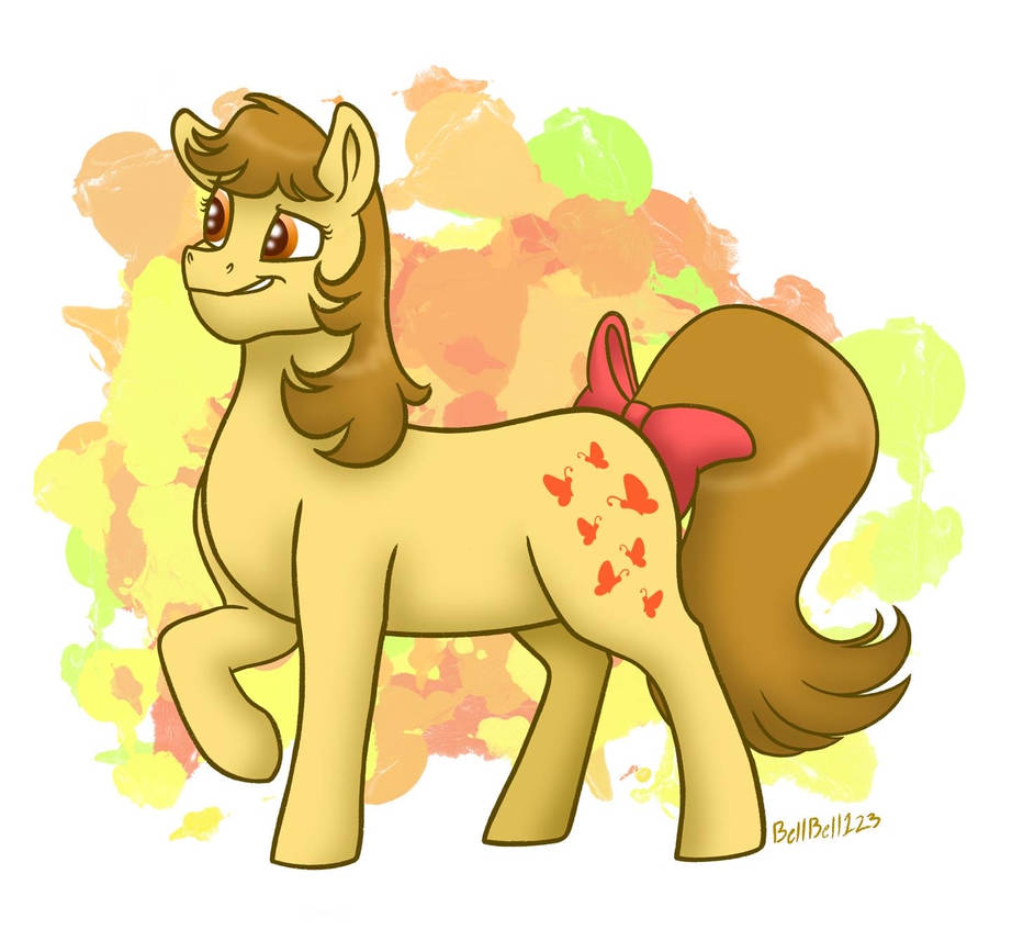 Butterscotch Mlp G1 ButterScotch by Bella-Pink-Savage on DeviantArt