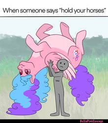 Hold Your Horses Meme Redraw