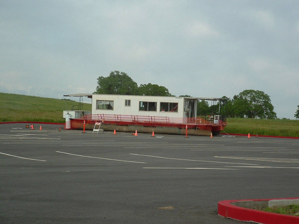 Where not to park a houseboat by RoadMan on DeviantArt