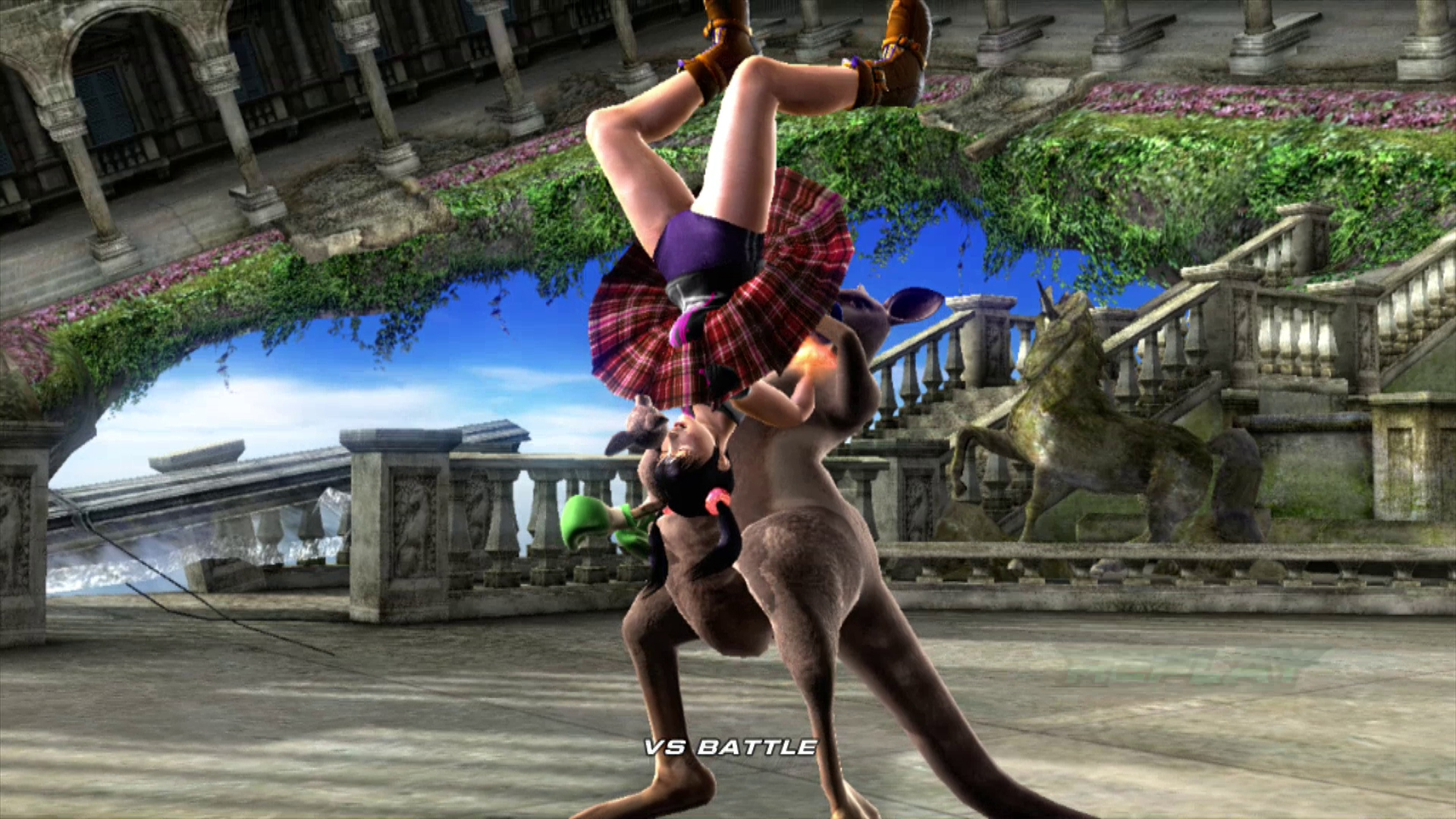 Tekken 6 Ling Xiaoyu vs Roger Jr.