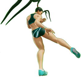 SFV Ibuki's Light Kick by AllTheStawf