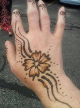 henna tattoo