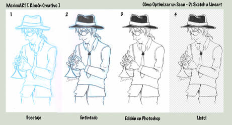 Guia. Limpiar un Sketch by ShinjuMarkez