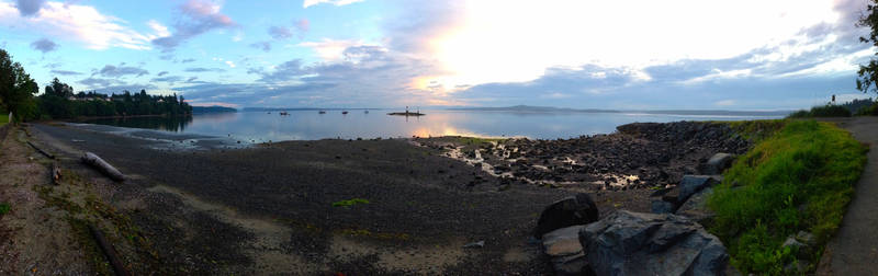 Sunrise Over Chemanus Harbour