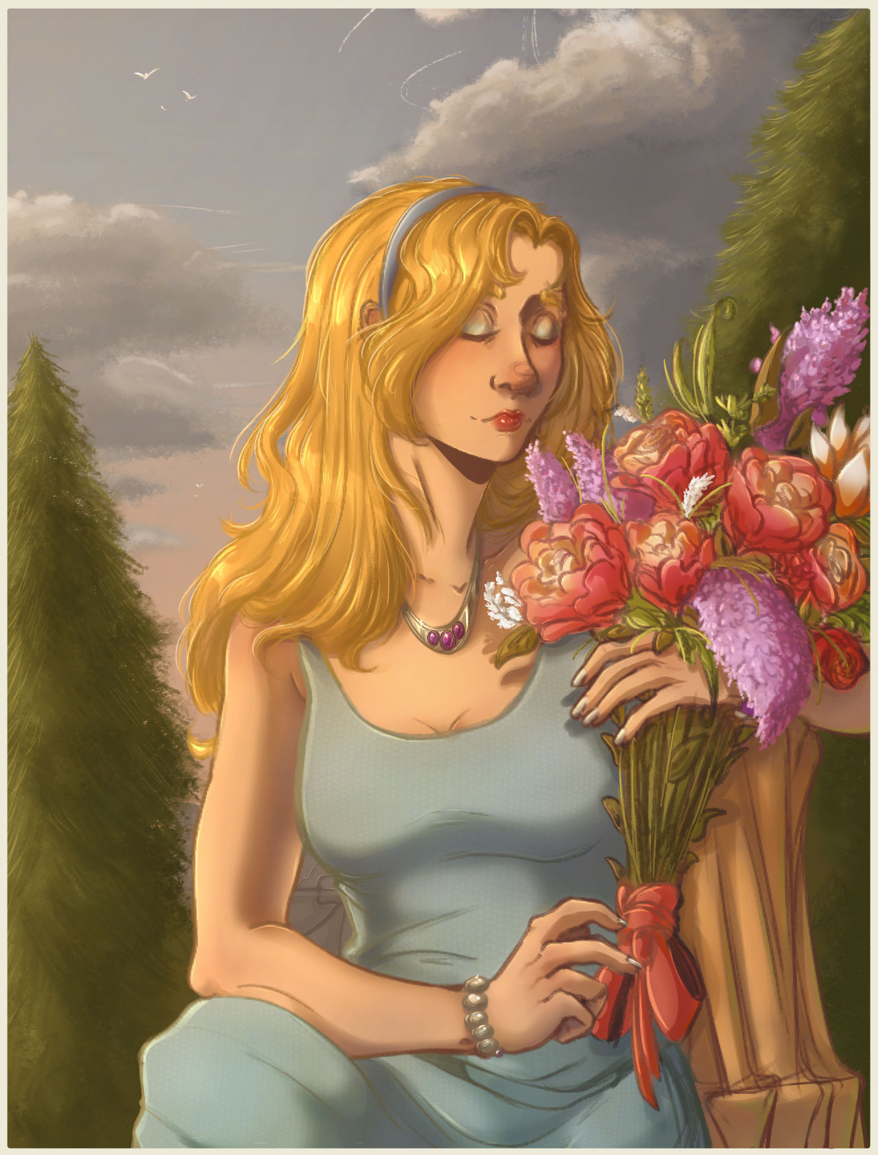 Deviantart Rialiant Jane Commission (Daytime) by TwiliReliantDraws on DeviantArt