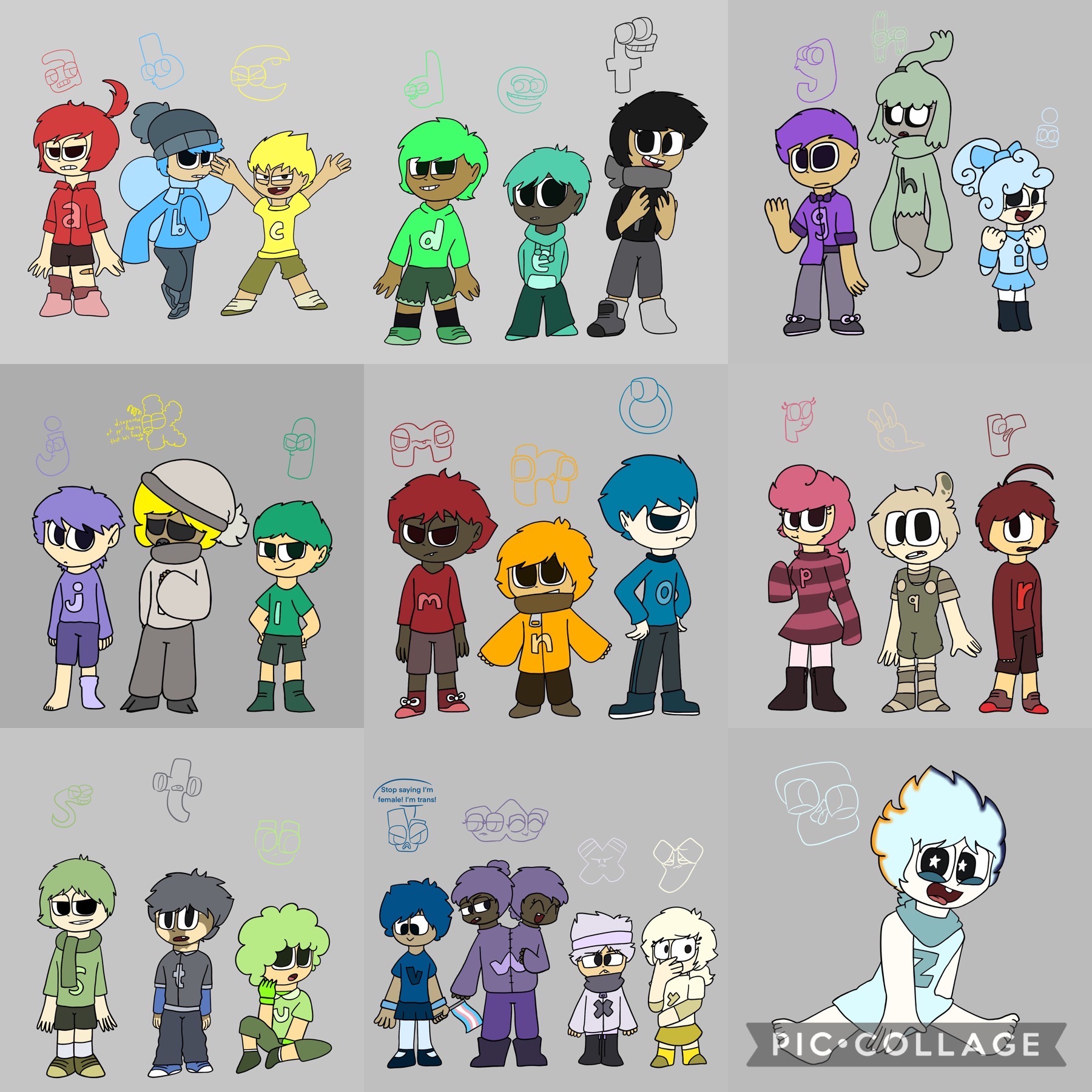 Humanized alphabet lore part 8 by KumaDraws334 on DeviantArt