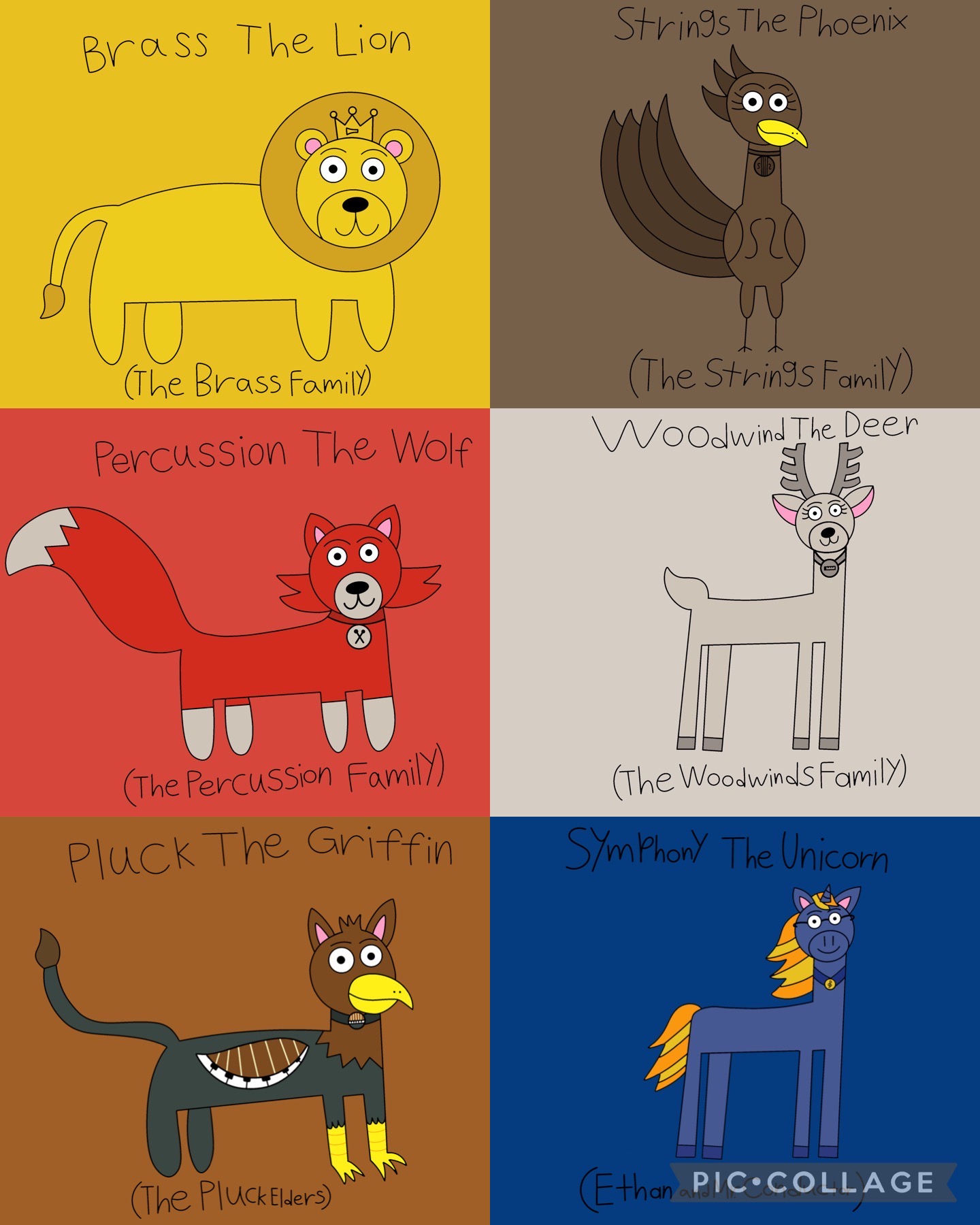 Alphabet Lore characters as animals by kendallannnguyen on DeviantArt