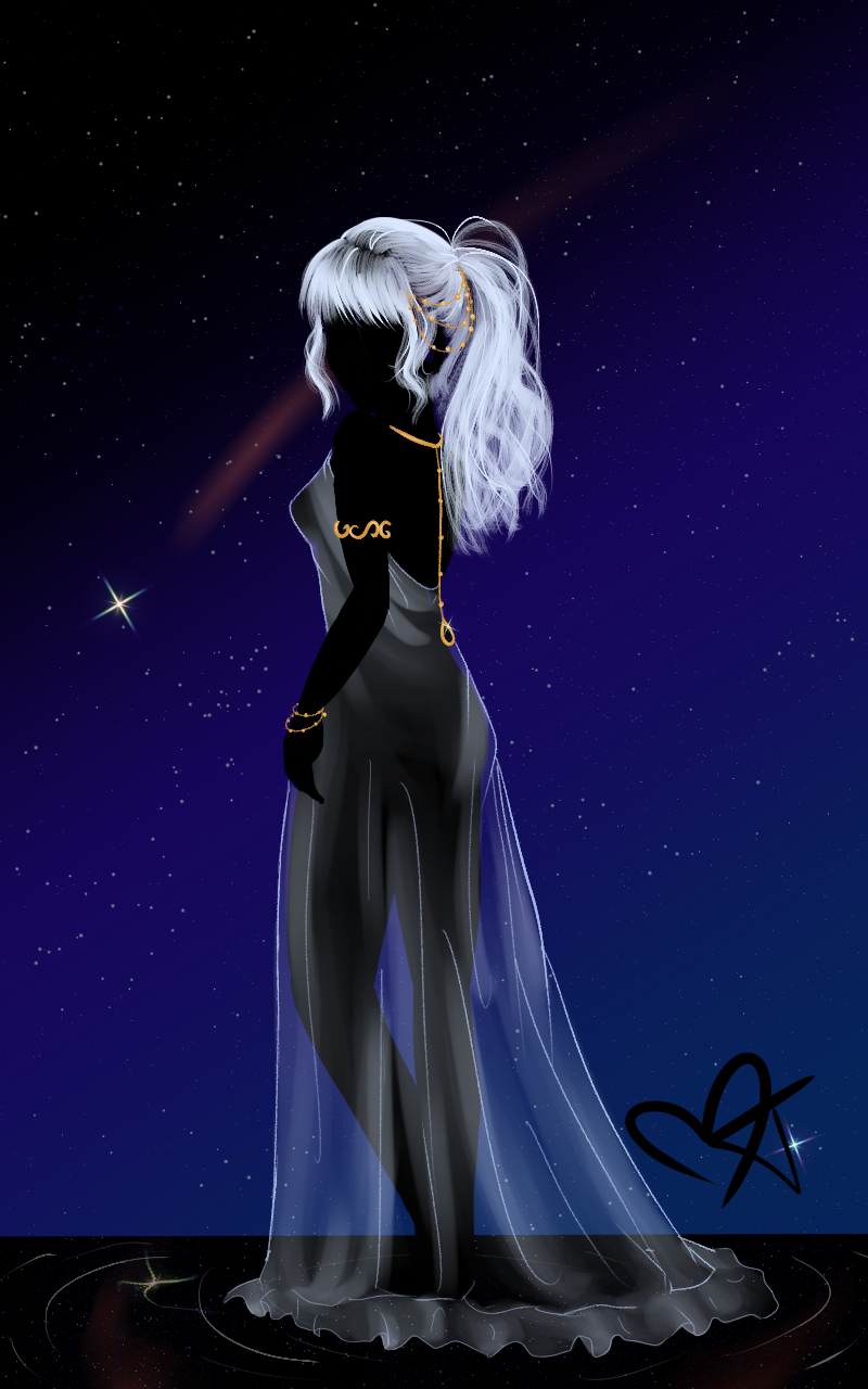 pics Galaxy Goddess Dress galaxy goddess by meglettet on deviantart