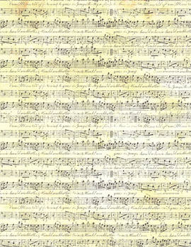 Textured Cream Sheet Music