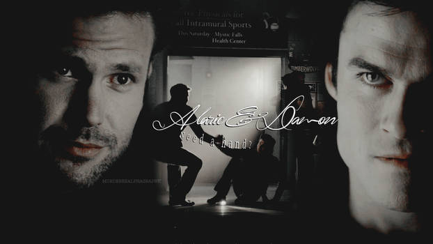 Alaric and Damon II need of a hand ?