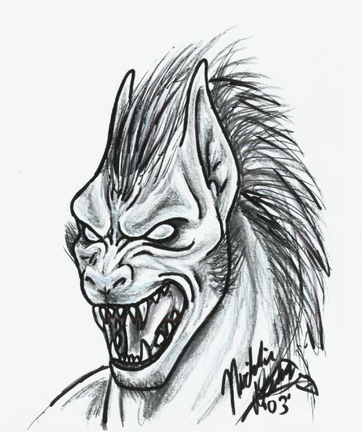 One Stage Of A Lycan By Pucksgryn On Deviantart