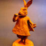 White Rabbit clay sketch