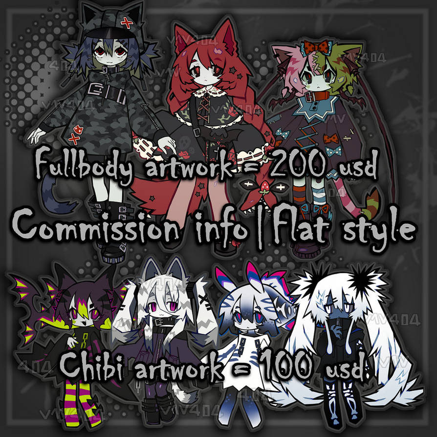 COMMISSION INFO | FLAT STYLE | OPEN |