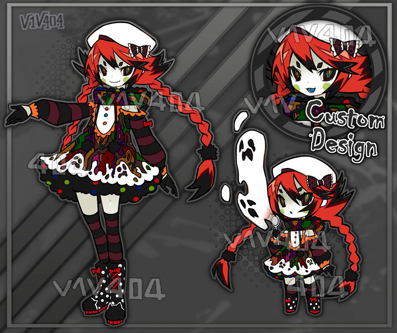 Custom design commission by V1V404 on DeviantArt
