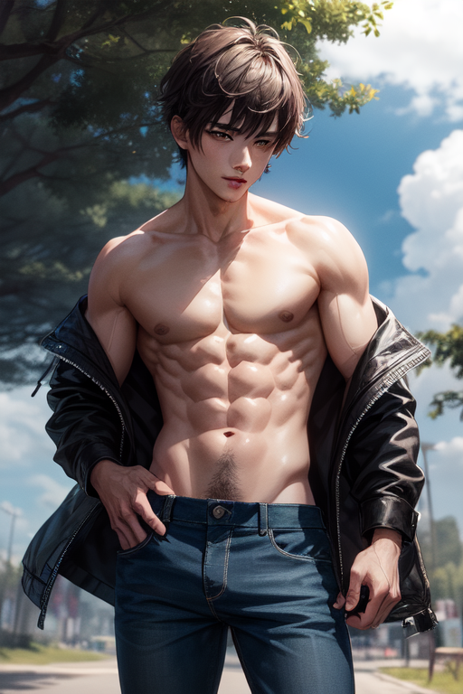Deviantart Guy Model shirtless 7 by SaiMoonDream on DeviantArt