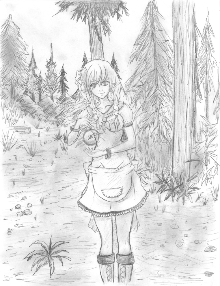 Corinne in the Aether Forest