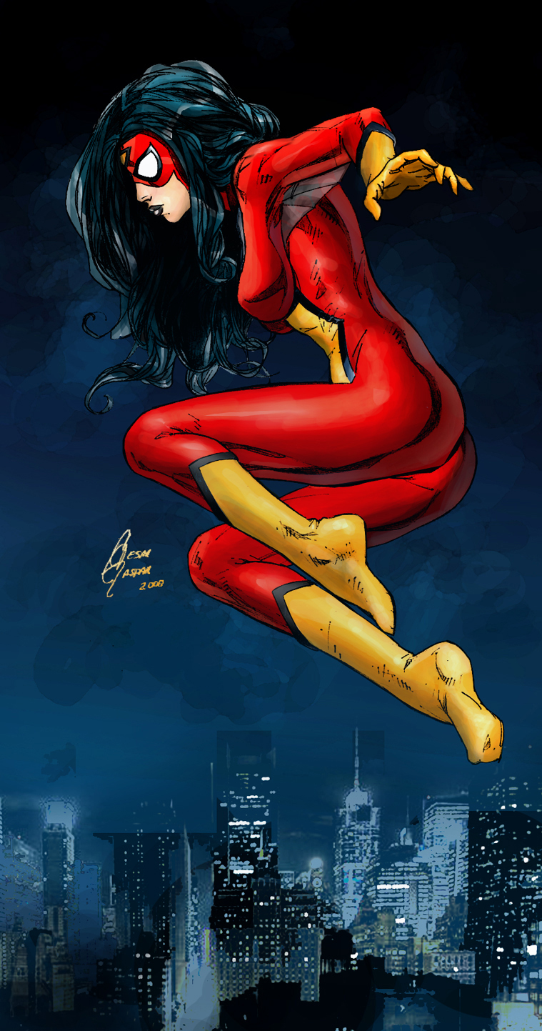 spiderwoman colors