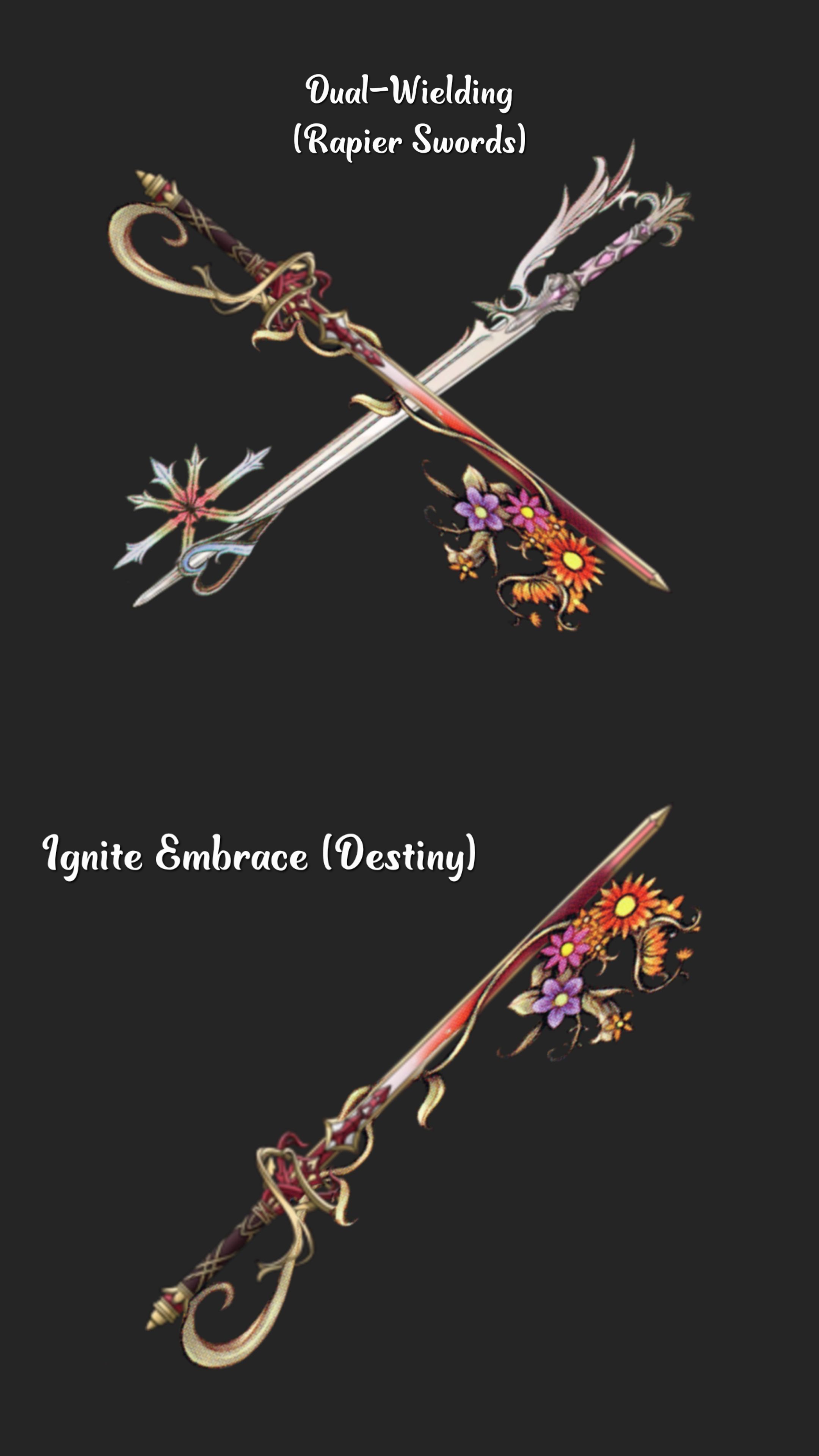 ::2nd Rapier sword and Dual-wielding:: by Pure-Reaper on DeviantArt