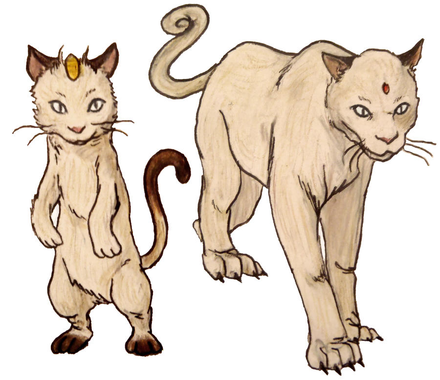 Meowth And Persian By Mbecks14 On DeviantArt meowth-and-persian-by-mbecks14-on-deviantart