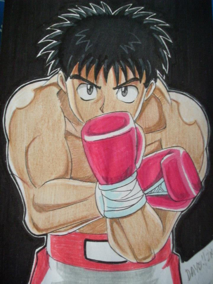 Ippo Block ippo (cross arm-block) by blueboi10 on DeviantArt