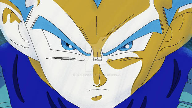 Vegeta Above Super Saiyan Blue