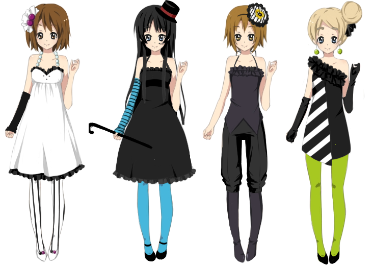 KON Dress Up Game on KawaiiPandahGames DeviantArt